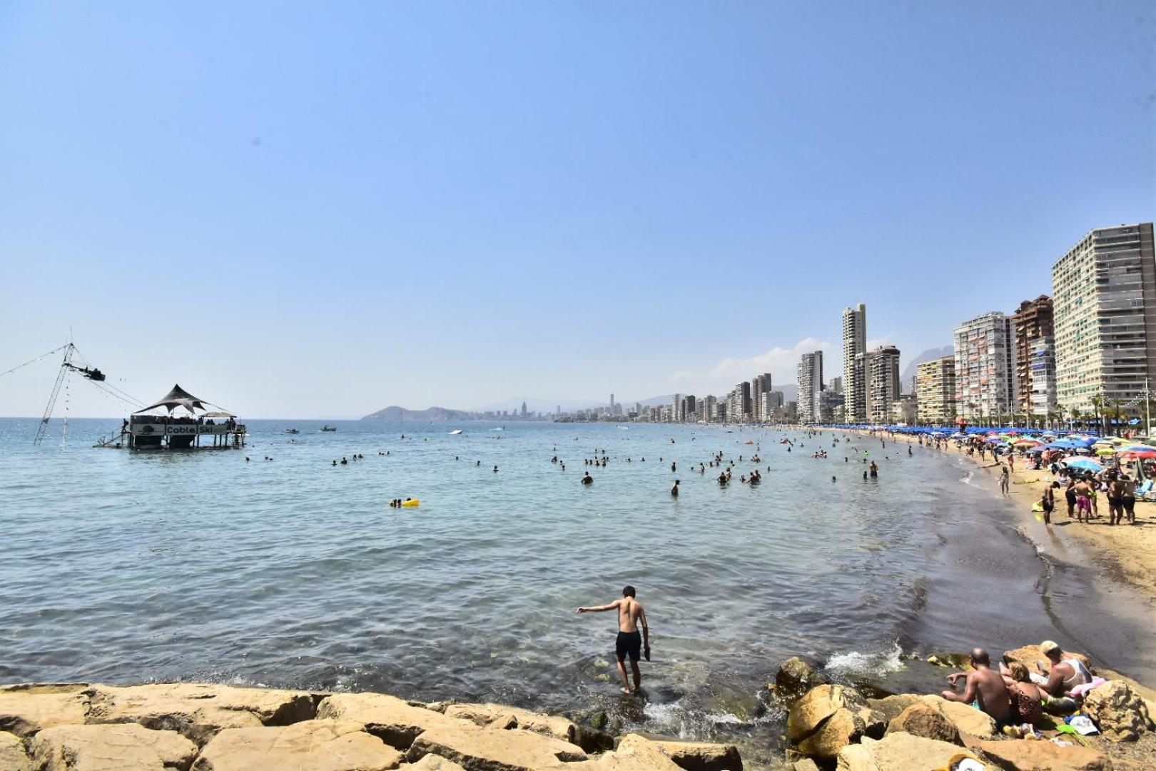 Appartement Playa Levante Benidorm Eksteriør billede