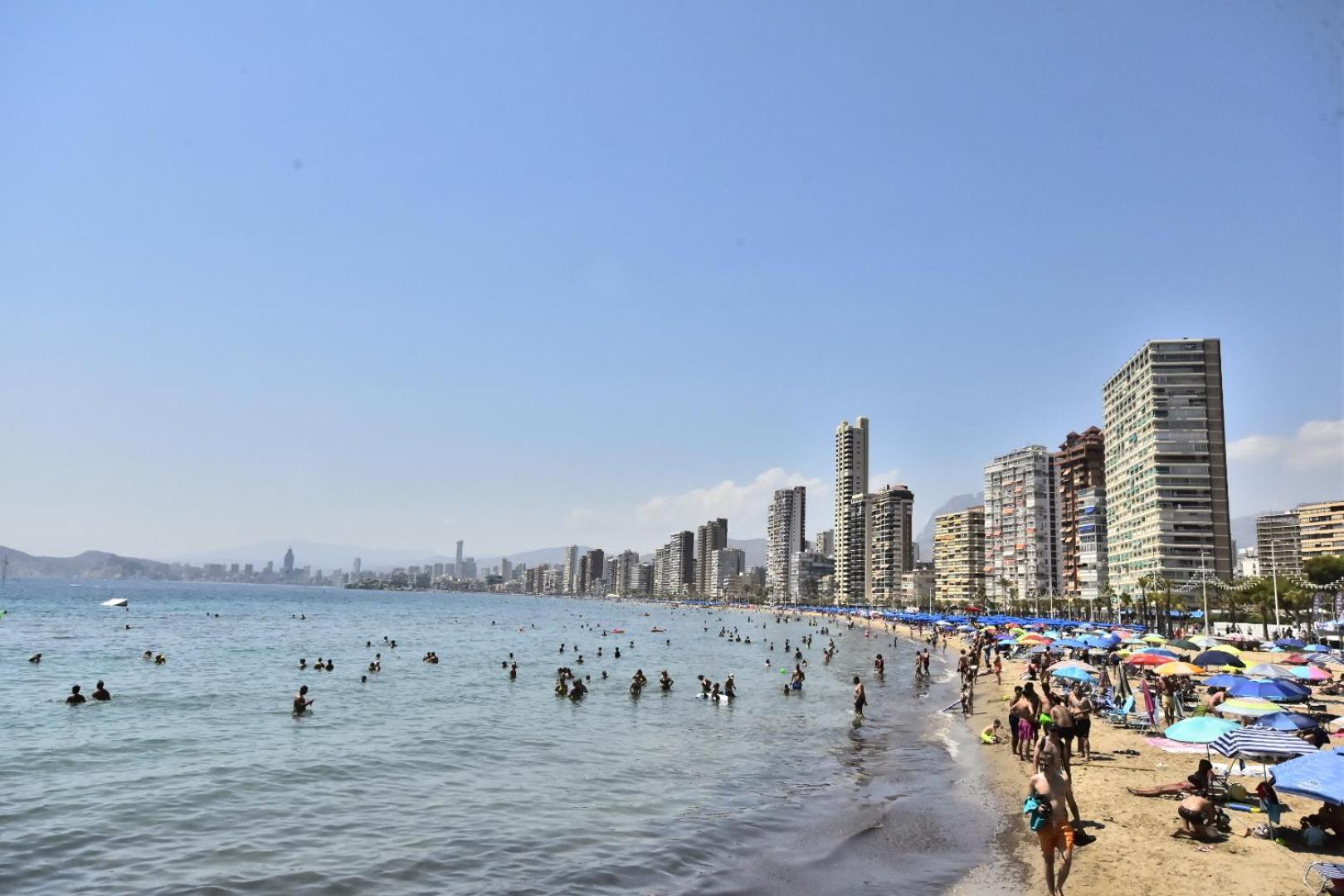 Appartement Playa Levante Benidorm Eksteriør billede